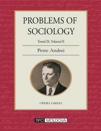 coperta carte problems of sociology de petre andrei